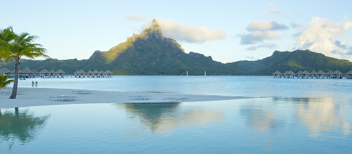 Bora Bora in French Polynesia, a South Pacific romantic Paradise