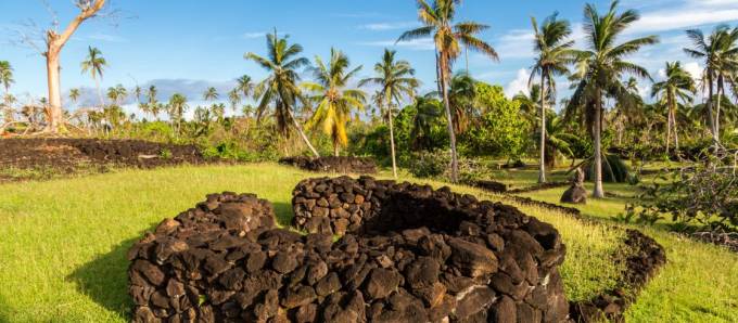 Archaeological site of Talietumu, on the islands of Wallis and Futuna.