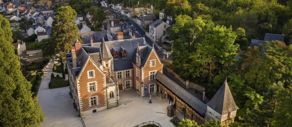 Clos Lucé by drone