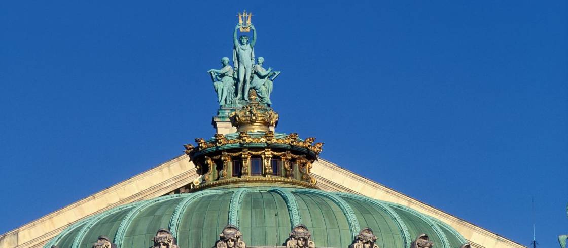Cúpula de la Ópera Garnier.