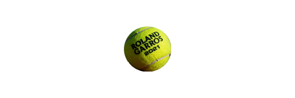 Tennis Ball Roland Garros 2021 milieu
