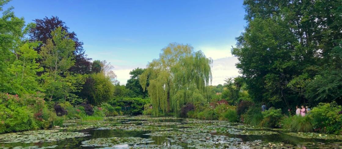 Le jardin de Claude Monet à Giverny, en Normandie.