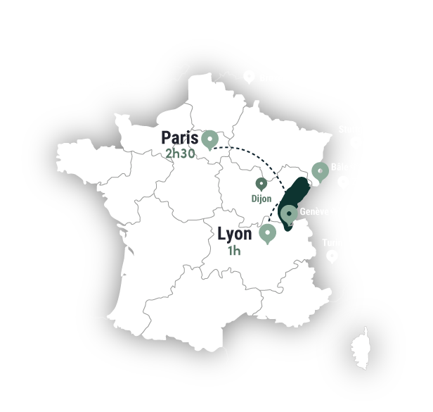 carte Montagnes du Jura 