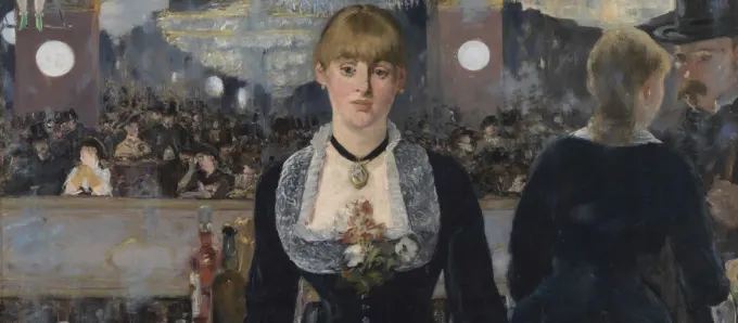 Edouard Manet Bar aux Folies-Bergre 1882 The Samuel Courtauld Trust The Courtauld Gallery London