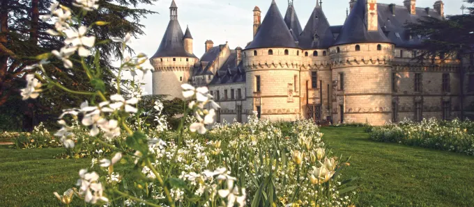 El Domaine de Chaumont-sur-Loire, en el Valle del Loira, es conocido por su festival internacional de jardines.