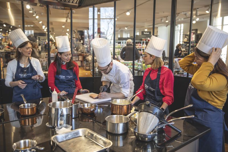 Ferrandi Paris cookery classes at Galeries Lafayette Maison & Gourmet © Droits réservés GL