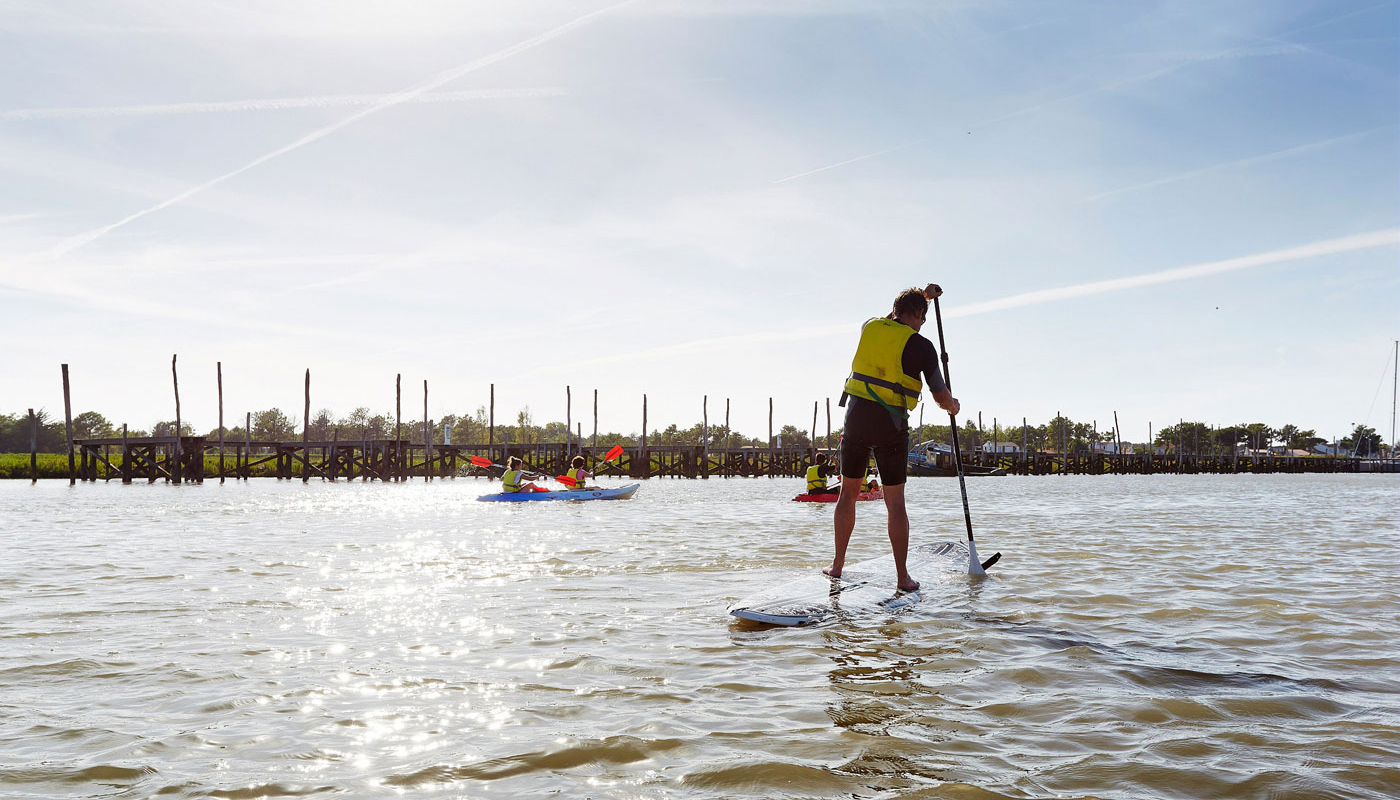 zonde Schuine streep Habubu Stand-Up Paddle: surfen met een peddel aan de Atlantische Kust