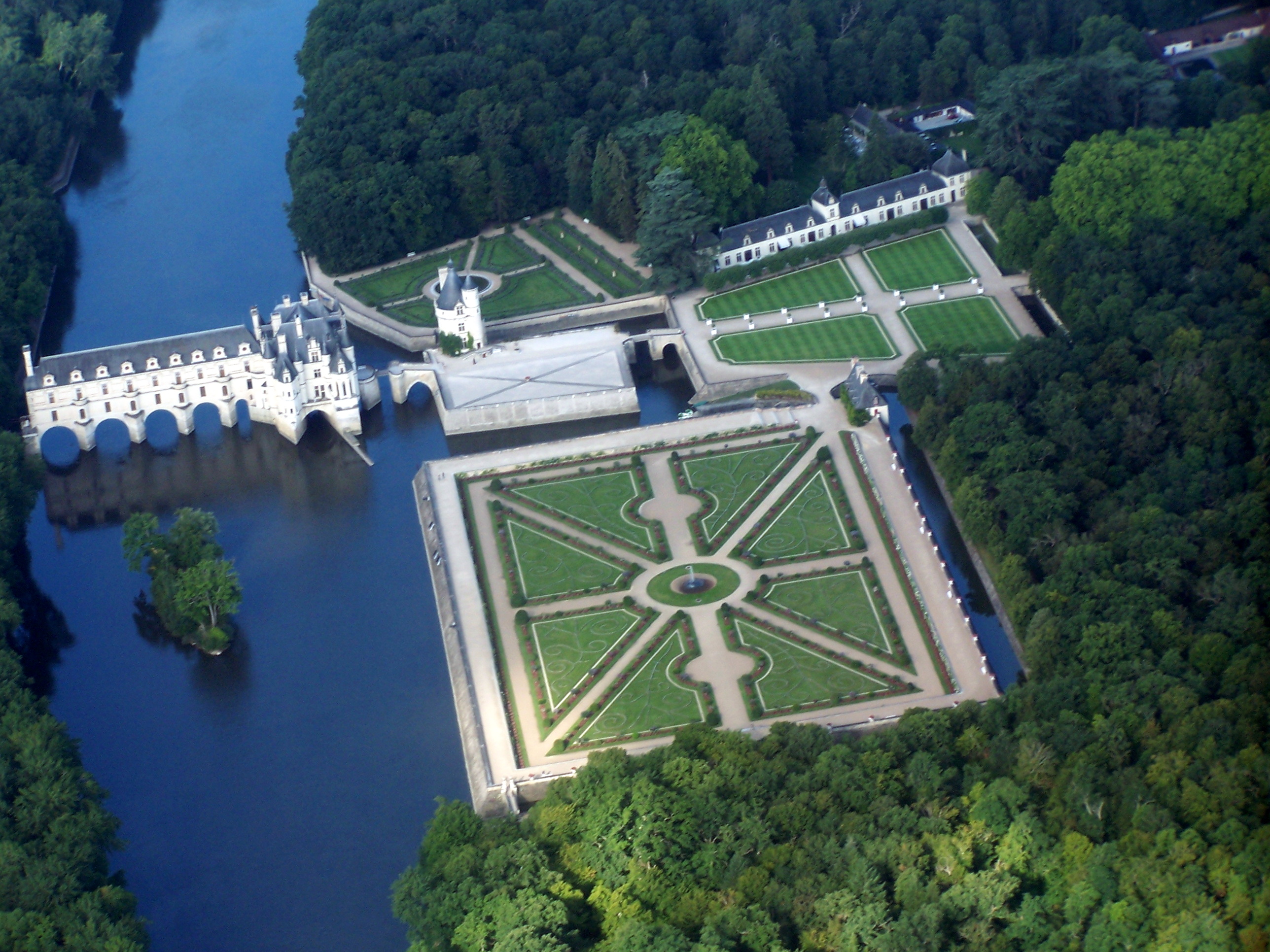 Gardens of the Chateau Chenonceau