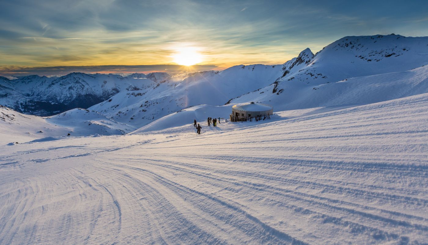 Ski de. Ski slope. Ski in Alps. Piste. Ski Alpin aesthetic Black and White.