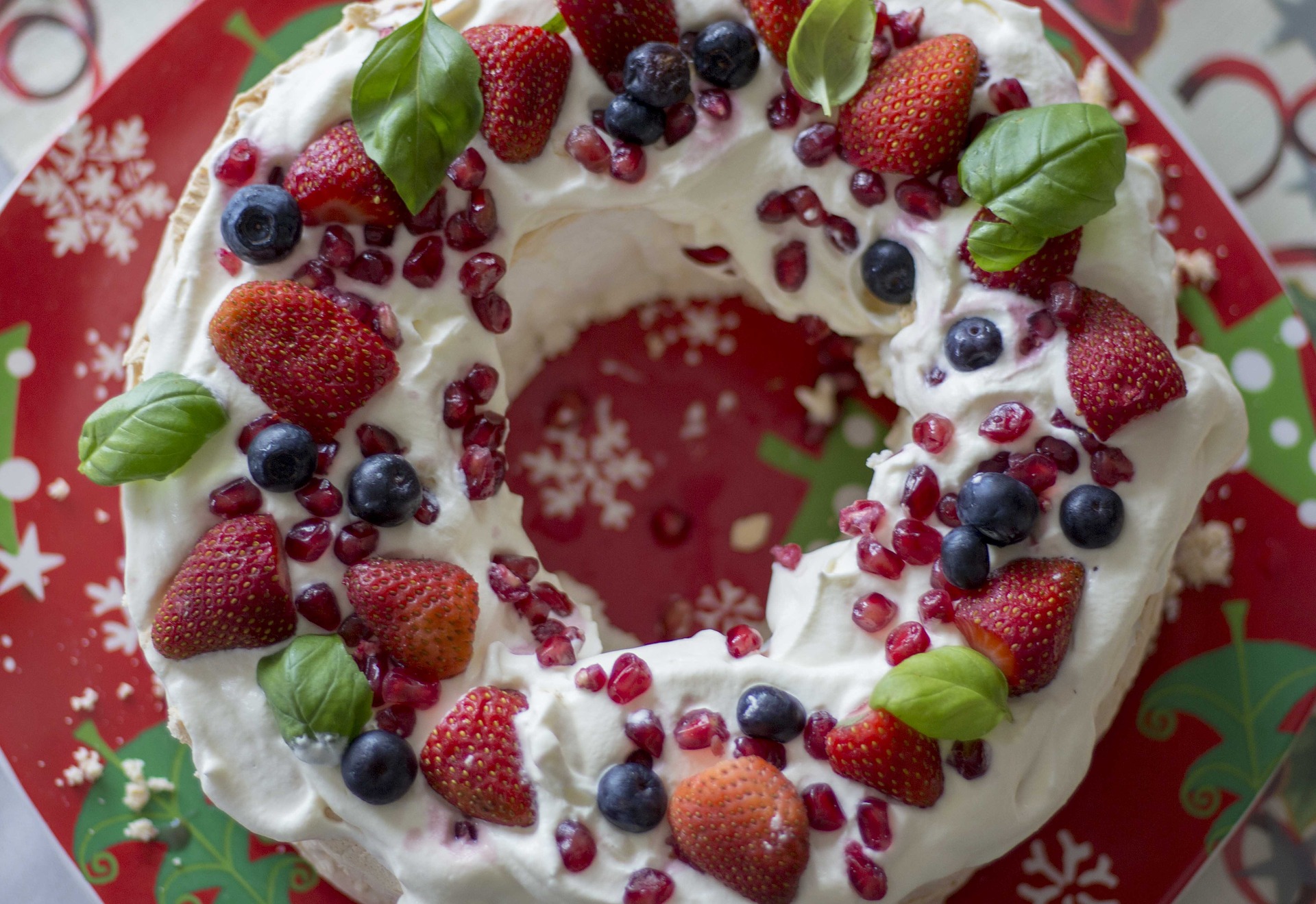Pavlova aux fraises ©Kathysg_pixabay