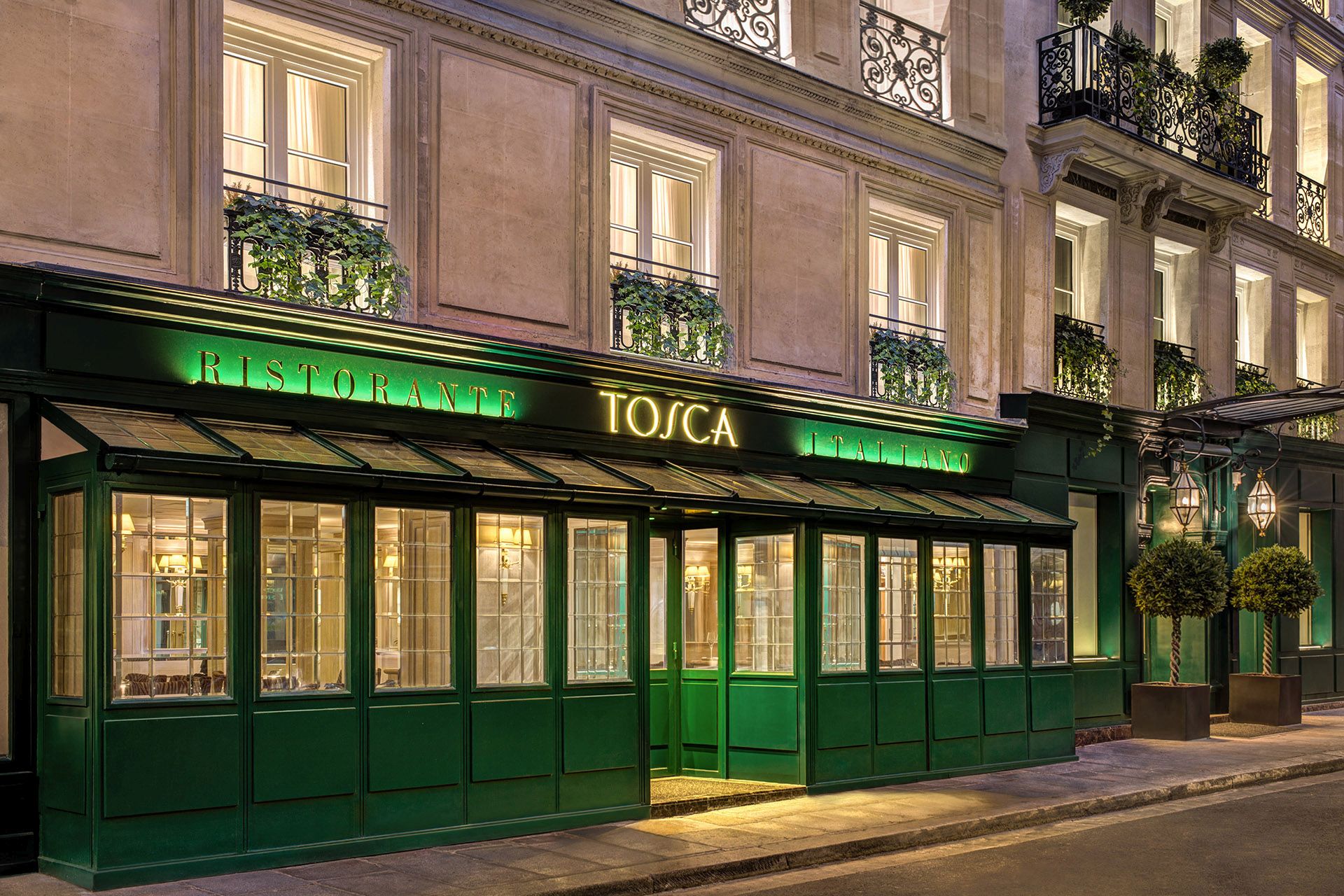 Ristorante Tosca, Paris 8ème © Relais et Châteaux