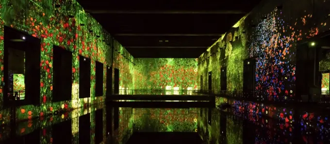 Klimt à l'honneur aux Bassins de Lumière, à Bordeaux.