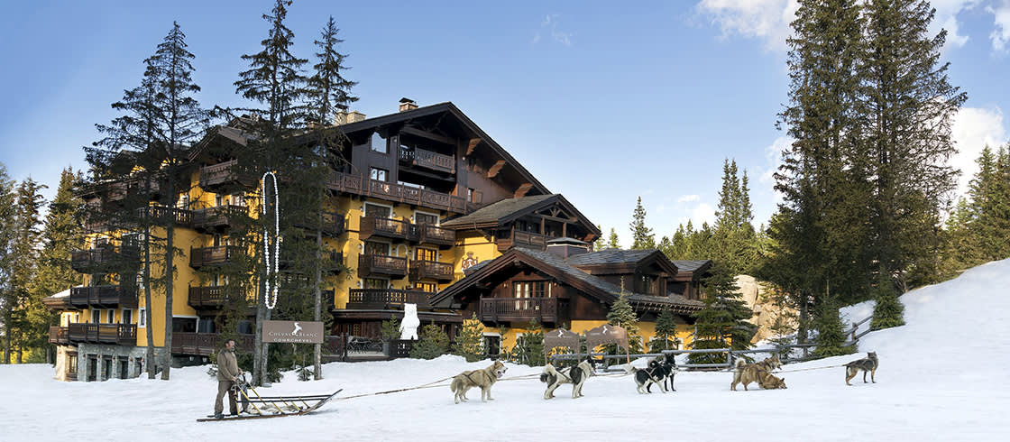 Spend 24 hours in a Palace in Courchevel