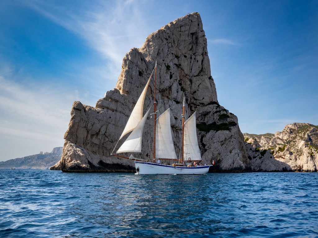 Marseille is an outstanding destination, with exceptional sailing conditions (photo © Goélette Alliance © OMTCM).
