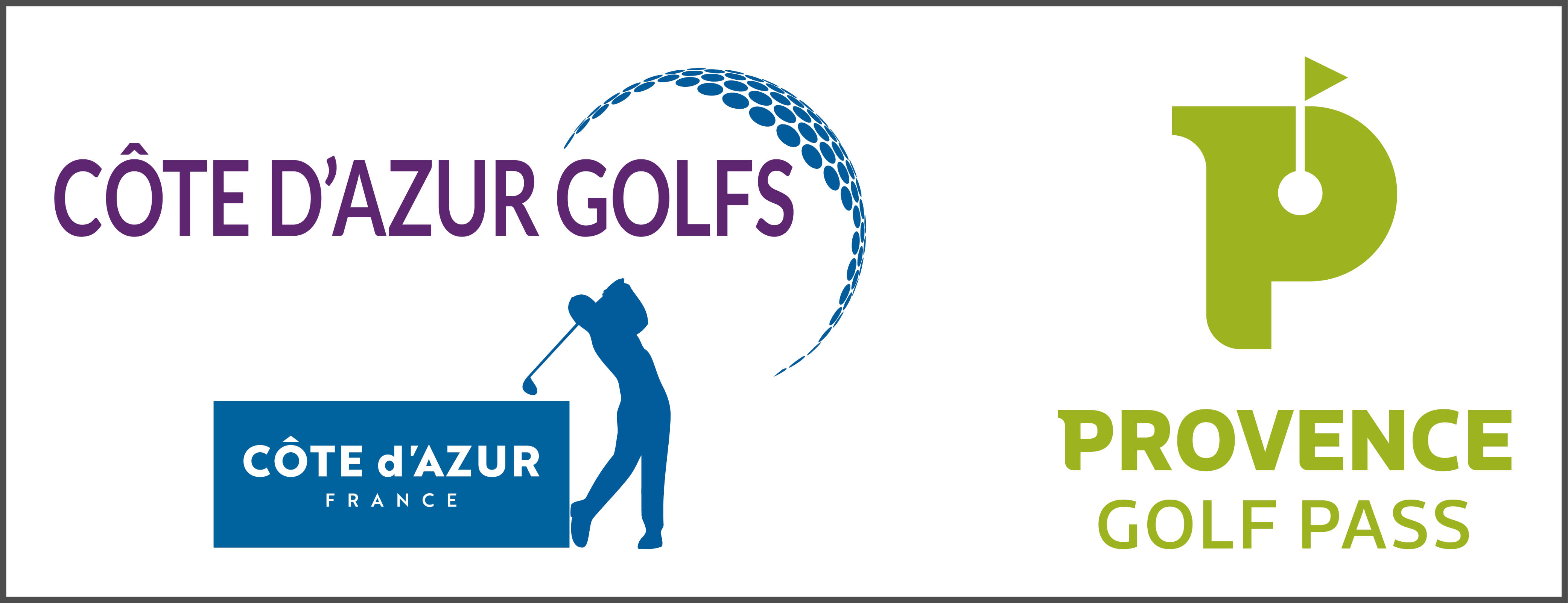 Logo 2 pass Golf PACA