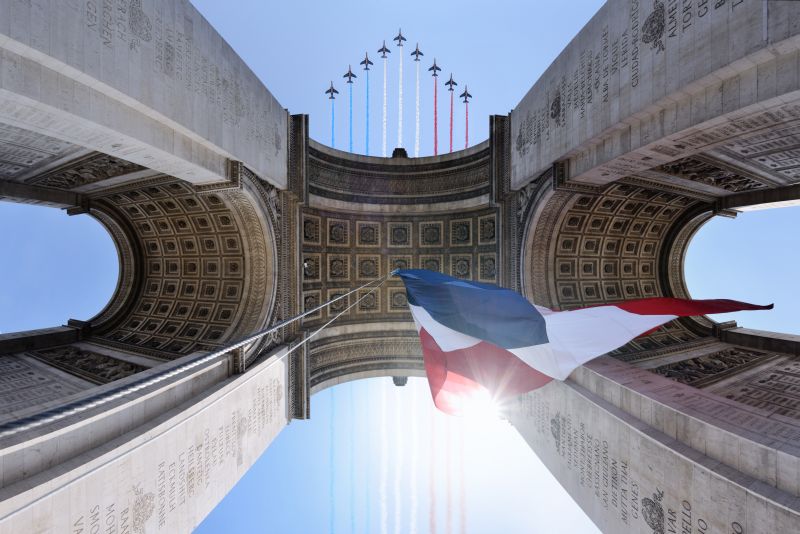 Arc de Triomphe – 14 juillet © CRT IDF-A.G Photographe