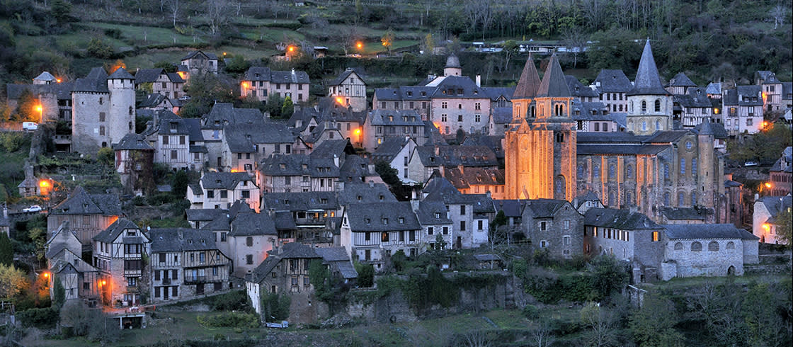 Francia - Los diez Pueblos más bellos de Francia Conques
