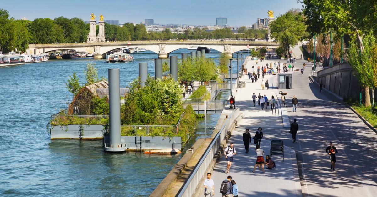 Paris : Animationen am Seine-Ufer