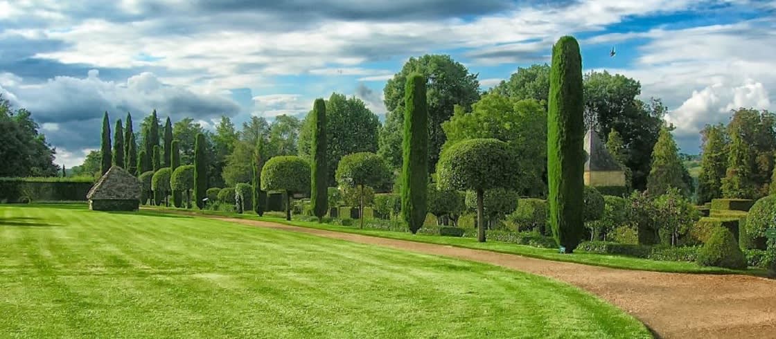 Virgen átomo si Parques y jardines destacados de Francia