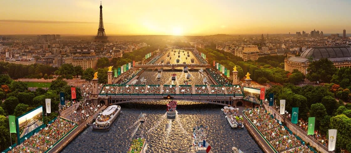 Marselha começa Revezamento da Tocha de Paris 2024